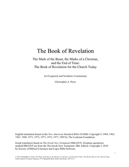 The Book of Revelation