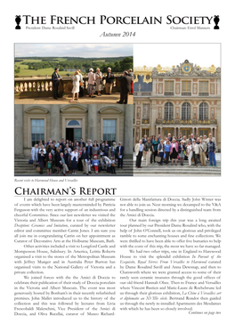 Newsletter Autumn 2014