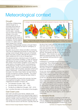 Meteorological Context