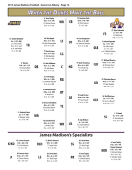 When the Dukes Have the Ball 6 Sean Tapley 15 Rayshan Clark R-Sr