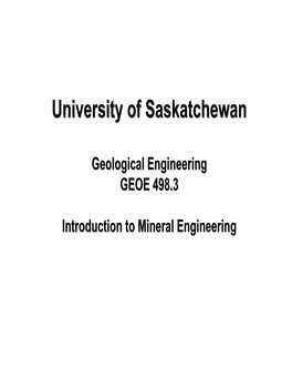 University of Saskatchewan