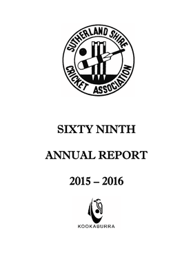 Sixty Ninth Annual Report 2015 – 2016