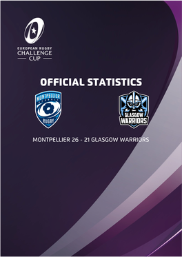 Official Match Statistics