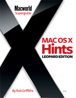 Mac Os X Hints, Leopard Edition 1 Table of Contents