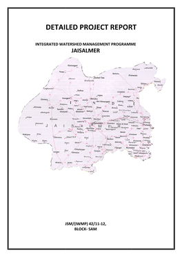 IWMP-42), Mangaliawas Project Is Located in Sam Block, of Jaisalmer District