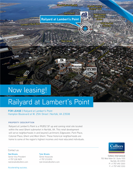 Railyard at Lambert's Point