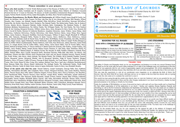 Parish Bulletin 25.12.20