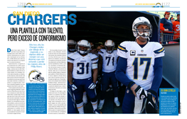 UNA PLANTILLA CON TALENTO, PERO EXCESO DE CONFORMISMO Año Tras Año, Los Chargers Rinden