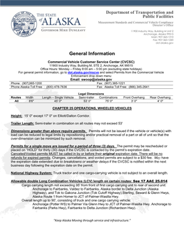 General Information Sheet