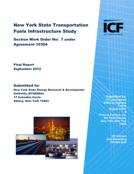 New York State Transportation Fuels Infrastructure Study