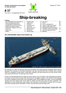 Ship-Breaking