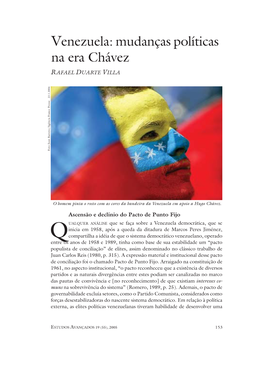 Venezuela: Political Changes in the Chávez
