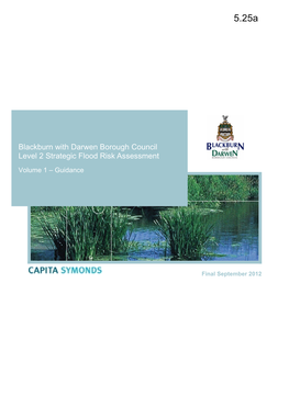 Blackburn with Darwen Borough Council Level 2 Strategic Flood Risk Assessment Volume 1 – Guidance