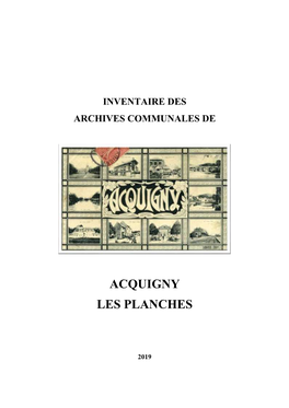 Acquigny Les Planches