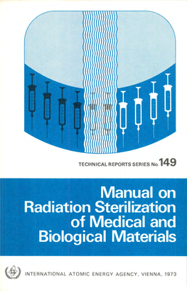Manual on Radiation Sterilization of Medical and Biological Materials