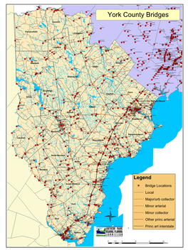 Bridge Locations Local Major/Urb Collector Minor Arterial Minor