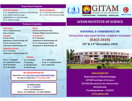 (Eacs-2020) Gitam Institute of Science