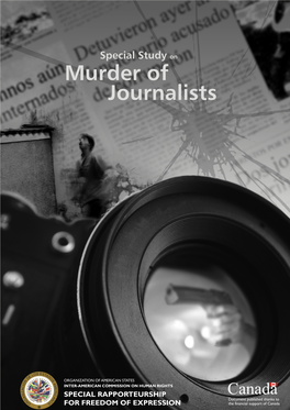 Murder of Journalists During the 1995-2005 Period for Reasons That