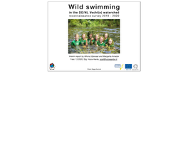 Wild Swimming in the DE/NL Vecht(E) Watershed Reconnaissance Survey 2019 - 2020
