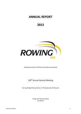 Annual Report 2013