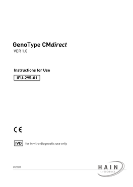 Genotype Cmdirect VER 1.0