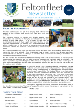 Feltonfleet-Newsletter-Friday-14Th