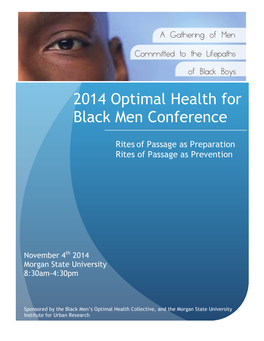 2014 Optimal Health for Black Men Conference
