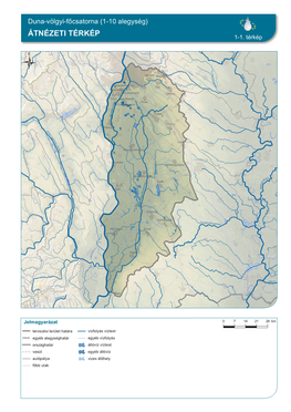 1-10 Duna-Völgyi Főcsatorna Alegység Térképei