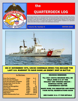 The QUARTERDECK LOG