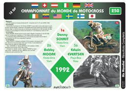 CHAMPIONNAT Du MONDE De MOTOCROSS