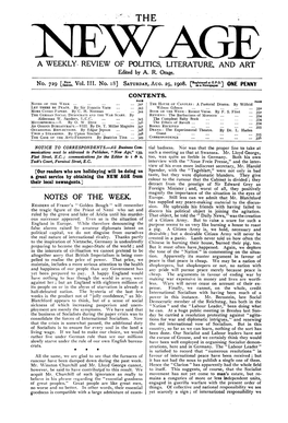 Vol. 3 No. 18, August 29, 1908