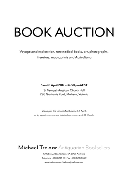 Michael Treloar Antiquarian Booksellers