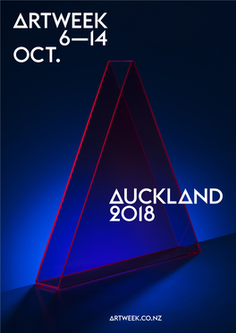Auckland 2018 Artweek 6—14 Oct
