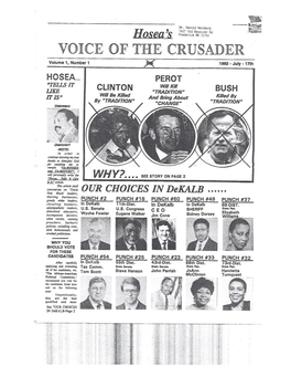 Voice of the Crusader