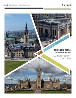 The Long Term Vision & Plan Annual Report 2018-2019