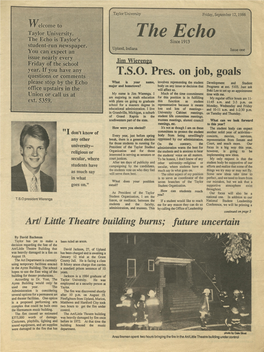 The Echo: September 12, 1986