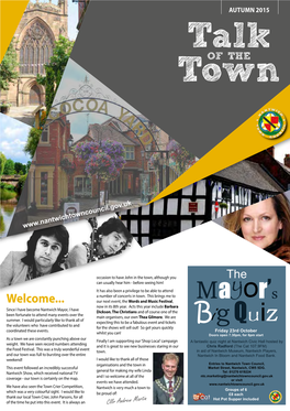 Talk of the Town Autumn 2015