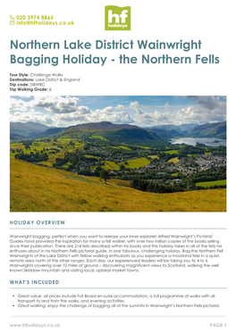 The Northern Fells