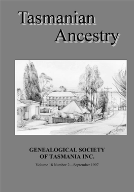 Genealogical Society of Tasmania Inc