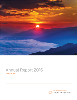 2016 Annual Report