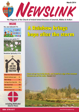 March 2014 Newslink the Magazine of the Church of Ireland United Dioceses of Limerick, Killaloe & Ardfert INSIDE Rev