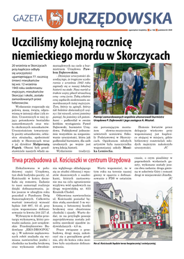 Uczciliśmy Kolejną Rocznicę Niemieckiego Mordu W Skorczycach