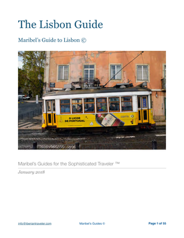 Maribel's Guide to Lisbon