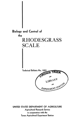 Vhodesgrass Scale