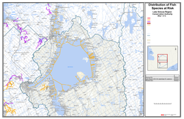 Distribution of Fish Species at Risk