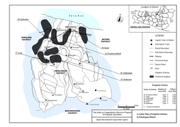 Irrigation Scheme Location Map of Irrigation Schemes in Pekalongan