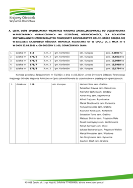 45-068 Opole, Ul. 1-Go Maja 6, Infolinia 774000900, Strona