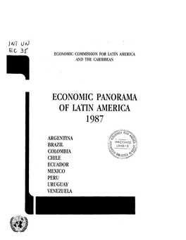 Economic Panorama of Latin America 1987