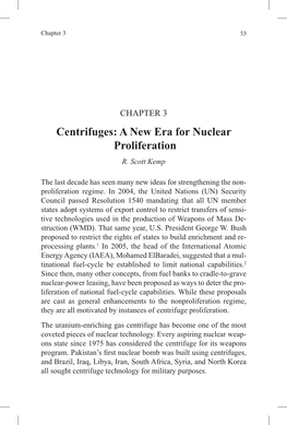 Centrifuges: a New Era for Nuclear