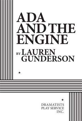 Ada and the Engine by Lauren Gunderson